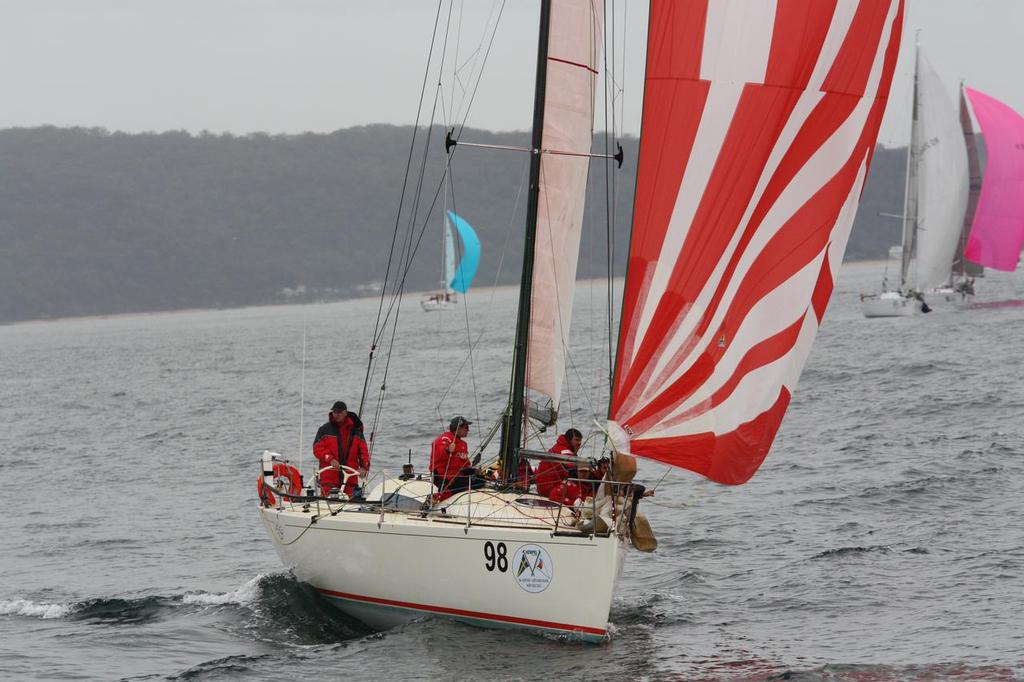 Zoe start - Hempel Gosford to Lord Howe Island Yacht Race 2013 © Ash Evans